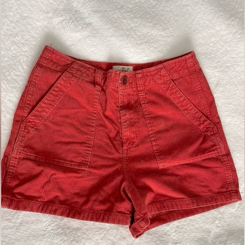 Marine layer shorts size 8 costal corduroy